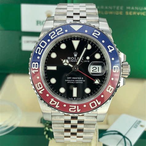 rolex gmt master ii pepsi 2018 for sale|Rolex Pepsi price list.